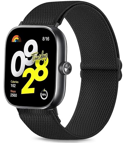 Geflochtenes Nylon-Armband Für Xiaomi Band 8 – Atmungsaktiv, Verstellbar & Schnell Wechselbar, Solo-Loop-Design