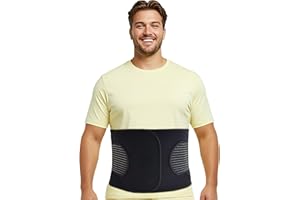 ARMSTRONG AMERICA Plus Size Hernia Belt for Men & Women | Post Surgery Abdominal Binder Postpartum Belly Band Belly Wrap | Hysterectomy, Umbilical Inguinal Hernia | Belly Binder & Tummy Tuck (XXXL)