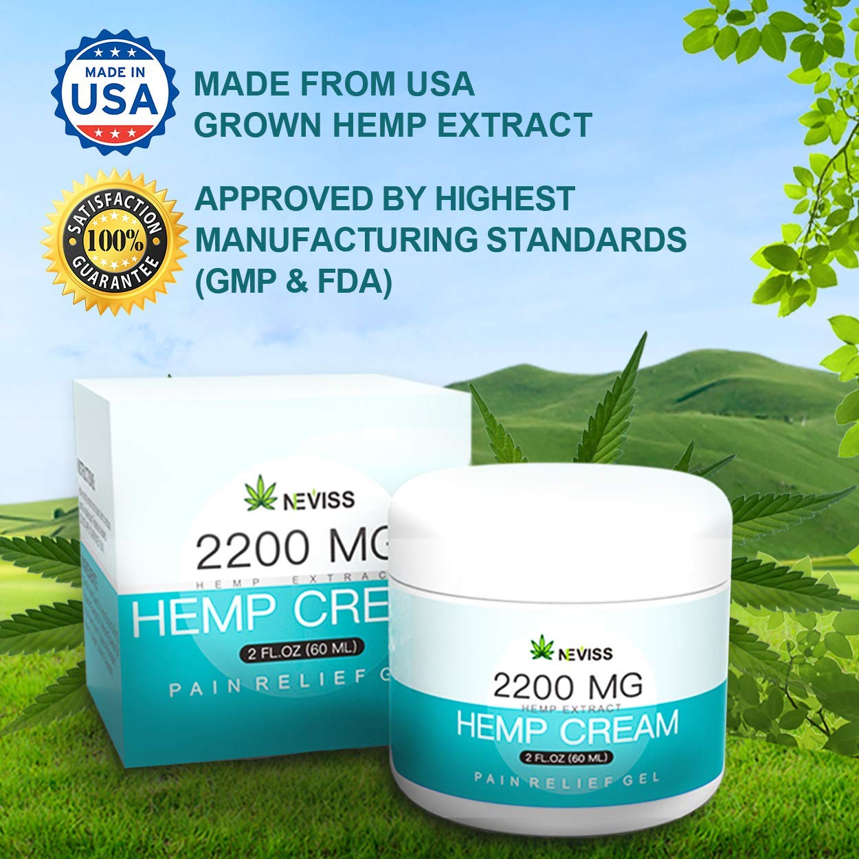 herbal grown relief cream