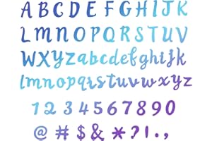 INFUNLY 71pcs Alphabet Die Cuts Letters Numbers Cutting Dies Metal Dies Cut Capital A-Z Alphabets Cutting Dies for Card Making Embossing Stencil DIY Scrapbooking Mother's Day