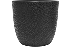 EDA - Cache-Pot Opale Ø 22 cm - Noir