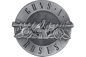 Guns N' Roses Bullet Logo Unisexe Pin's gris, Alliage Zinc,