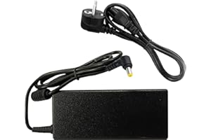 Venton Alimentatore di rete da 65 W, 19 V, 3,42 A, AC 100-240 V, 50/60 Hz, caricatore per Acer Aspire, Asus, Toshiba, Lenovo, Dell, Medion (connettore jack da 5,5 – 1,7 mm), alimentatore di rete,