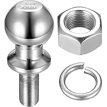 Gancio Traino A Sfera Per Trattore Da 50 Mm - Capacità 3,5 Tonnellate, In Acciaio Zincato, Per Rimorchi Agricoli - Foto 8