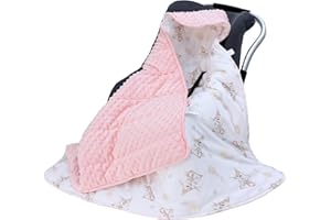 LAT LEE AND TOWN LAT Couverture Enveloppante Siège Bébé Hiver 90x90 cm - Nid d'ange pour Nouveau-Né Poussette Siège Auto