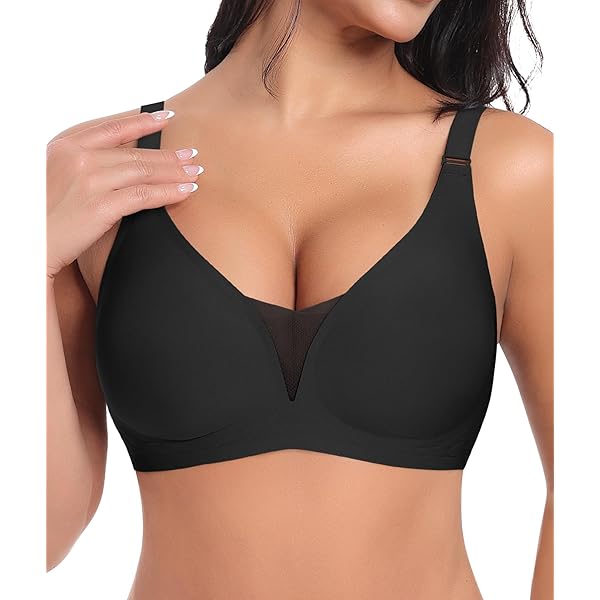 Sous-vêtement Femme Soutien-Gorge Sans Armature Ganado - Bralette Coton Push Up | Confortable, Sans Coutures, Bretelles Réglables Brassière Quotidienne Femme