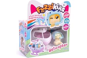 Fuzzikins Helicopter, FF382C, Multicolor