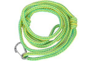 Tiiyee Cime Elastiche per Ormeggio, Corda Barca Parabordi Intrecciata Galleggiante Ancora Banchina Linee Kayak Canoa Traino Linea di per galleggiamento Lancio Bacino Accessori Barche Forniture