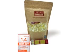 Clearfee 300 filtri per sigarette per fumatori | 8 mm Regular | Punte per sigarette con microfiltro | per meno catrame e nicotina | Filtro di plastica | Filtro nicotina | Sistema di filtraggio