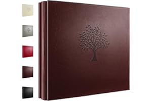 RDYLYMX Photo Album 6x4 600 Pockets Photo, Extra Large Capacity Family Wedding Picture Albums Holds 600 Horizontal and Vertical Photos