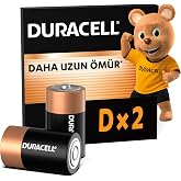 Duracell Alkalin D Piller, 2&rsquo;li paket