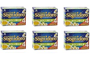 6x STAR Camomilla Löslich Entspannendes Getränk Kamille 20 Beutel + 4 frei