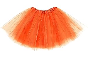 YOLEV Tüllrock Damen Retro Tütü Dreilagiger für Erwachsene Mit Futter - 80er Jahre Tutu für Halloween Party Festival Feier