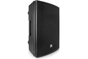 Power Dynamics PD412P Enceinte Passive 2 Voies 1200 Watts - Enceinte 12", Puissance 1200W, Sonorisation Professionnelle, 126dB, DJ Mobiles, Haut-Parleur Robuste, Tophat 35mm pour Trépied