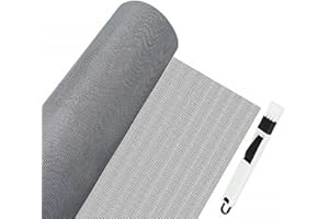 KLYNGTSK Mosquito Screen Net Mesh 1.2 * 2.5m Window Screen Mosquito Netting with 1 Cleaning Brush Window Insect Screen Net Fiberglass Mosquito Net Protect Baby & Family from Insect and Bug