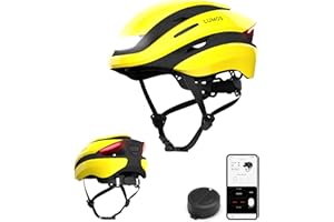 Lumos Casco Ultra Inteligente | Casco de Bicicleta | Delantero y Trasero (LED) | Indicadores de Dirección | Luces de Freno | Conexión Bluetooth | Adultos: Hombre Mujer