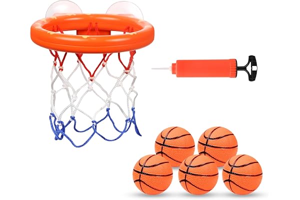 Vicloon Basketkorg för barn, basketkorg inomhus utomhus vägg, sportleksaker för barn, leksak barn 5 6 8 10 år