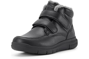 FitVille Winterschuhe Herren Extra Weit Winterstiefel Wasserdicht Warm Gefüttert Schneestiefel Kurzschaft Stiefel Breit Winter Boots Outdoor Warm Ankle Boots Rutschfeste Schuhe