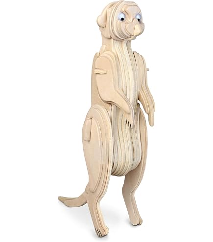 Quay Kit Costruzione Elefante Little Elephant In Legno FSC – Modellino 3D Da Montare Per Bambini 7+