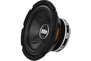 Boss Audio Systems CXX8 Passive subwoofer 300W Noir subwoofer/caisson de basses - Subwoofers/caissons de basses (300 W, Caisson de basse passif, 600 W, 83 dB, 4 Ohm, 20,3 cm (8"))