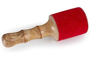 XDrum Schlägel für Klangschalen groß - Klöppel für tibetische Klangschalen - Länge: 23 cm - Durchmesser: 7 cm