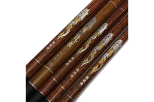 CVERY Canne à pêche télescopique en carbone dur pour pêche à la main 3,8 m/4,4 m/5 m/6 m/6,8 m (5 m)