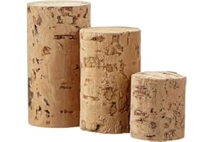 Major Brushes-La Parte Superior de Corcho surtida de 100 g Contiene Aproximadamente 50 Piezas Que Van Desde 2 cm a 4 cm de Largo, Color Natural (GC121)