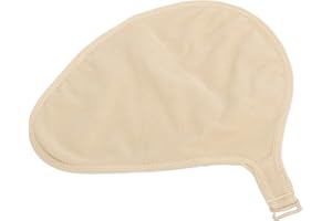 GENERIC Tasca protettiva in cotone per il seno in silicone tasca protettiva per mastectomia gancio a spirale Protesi portatile Borsa protettiva per il seno Taglia L (sinistra 74320‑02F60‑E0)
