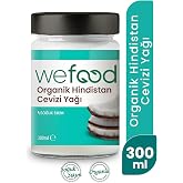 Wefood Organik Hindistan Ceviz Yağı - 300 Ml