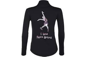 PARADICE WORLD BY SKATER FOR SKATERS Giacca de pattinaggio Love Ice Skating con cristallo di qualita AAA +