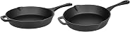 AmazonBasics Pre-Seasoned Cast Iron Skillet
