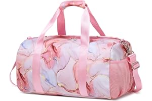 KIMWADALH Sac de Sport Fille Sac de Voyage Filles Sacs de Danse Sac Voyage Sac de Formation pour Femmes Sac de Sport pour la Gymnastique,Natation,Leçon de Tennis