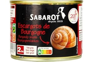 Sabarot - Escargots de Bourgogne 2 douzaines 125g