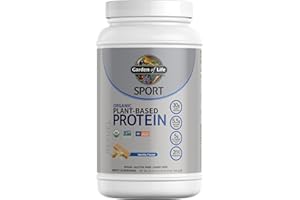 Garden of Life Sport Organic Plant-Based Protein, Vanilla - 806g