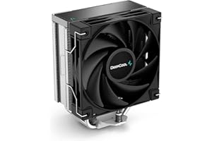 DeepCool AK400 Dissipatore Aria per CPU ad Alte Prestazioni con 4 Heatpipes, 1x 120 mm Ventola FDB PWM, 220W, LGA1700 e AM5 Compatibile