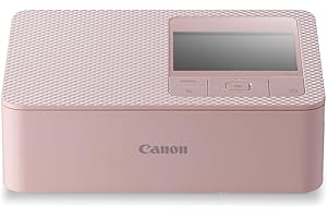 Canon SELPHY CP1500 Stampante Fotografica Compatta – Stampante per Fotografie Wireless, con Porta USB-C e Scheda SD – Foto che Durano a Lungo - Ideale per Album di Ritagli e Album Fotografici, Rosa