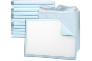 CBROSEY Wickel-, Baby-, Kranken-, Einmalunterlage aus Vlies, 40 x 60 cm 6 lagig in blau (60)