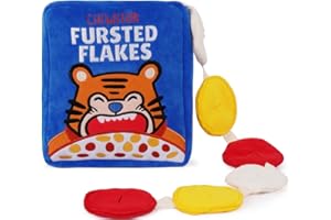 CHEWFFON Dog Toy, Dog Puzzle Toy, Snuffle Treat Dispensing Toys for Boredom, Interactive Dog Toys, Durable Hide and Seek Chew Nose Work Puppy Toy for Small, Medium and Large Dog (Flakes)