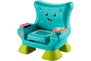 Fisher-Price Ríe y aprende Silla Smart Stages, Juguete Educativo con Sonidos, para bebés +1 año, versión español + portugués + Italiano + inglés (HYR96)