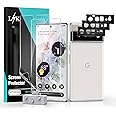 LϟK 2 + 3 Pezzi per Goole Pixel 6 PRO 6.71 Pollici - 2 Pezzi TPU Pellicola Protettiva + 3 Pezzi Pellicola Vetro Temperato Fot