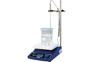 Witeg Magnetrührer MSH-20D-Set digital 180x180mm 380°C, mit Fühler und Halter, zum gleichzeitigen Mischen, Rühren und Erhitzen