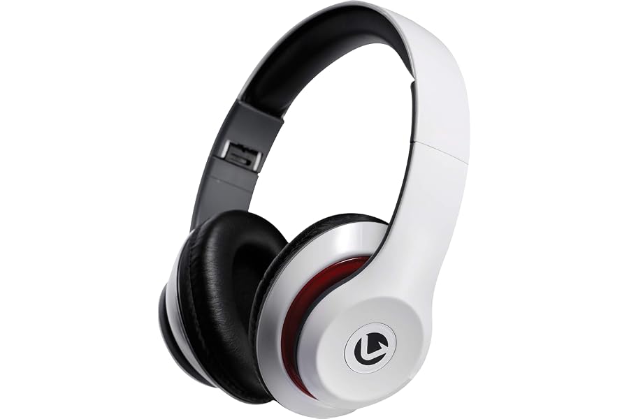 Volkano Falcon Wired Over-Ear Headphones | Built-In Microphone | Enhanced Bass Sound | Foldable Design | 3.5mm AUX Plug & Pla