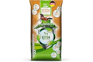 EGGERSMANN MEIN PFERDEFUTTER Eggersmann EMH Structure sans céréales 20 kg - Aliment pour Chevaux à teneur réduite en amidon et en Sucre