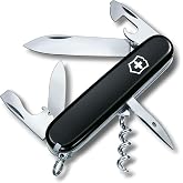 Victorinox Vt 1.3603.3 &Ccedil;akı, &Ccedil;ok Renkli, Tek Beden | Orta boy 91 mm siyah bı&ccedil;ak, b&uuml;y&uuml;k bı&ccedil;ak, tirbuşon ve şişe a&ccedil;acağı, g&uuml;nl&uuml;