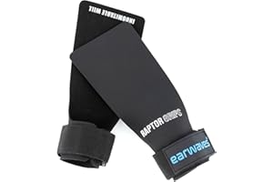 Earwaves® Raptor™ Grips I Calleras Tecnología Rubber-Microdots para Retención del Magnesio I Máximo Agarre Todo Tipo de Superficies I Barras Rugosas y Lisas I Cross Training