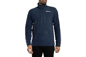 Berghaus Men's Prism Micro Half Zip Polartec Fleece, Dark Blue