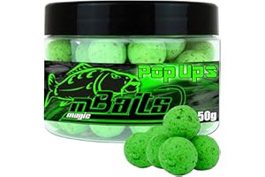 ‎ANGEL-BERGER Angel-Berger Magic Baits Pop Ups in verschiedenen Sorten Karpfenköder Boilie schwimmend Karpfenangeln