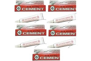 G S HYPO GS Hypo Cement Glue Pack of 5