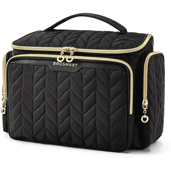 ellis james designs large travel toiletry bag Makeup Organizer Make Up Train Case Professional - Black Inside mesh pockets keep Bulletproof Level:NIJ III+ (3+) Stops AR-15 & AK-47 (22% Lighter) Brown Leather Laptop Backpack Dinosaur