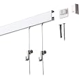 SOFT-RAIL® Montageset 10er – Für Bilderschienen, Mit Power-Clips, Dübeln, Schrauben